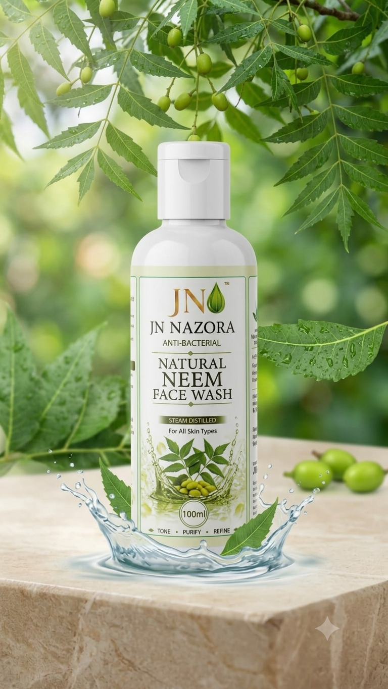 JN NAZORA Natural Neem Face Wash