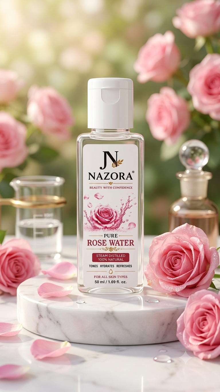 JN NAZORA PURE ROSE WATER