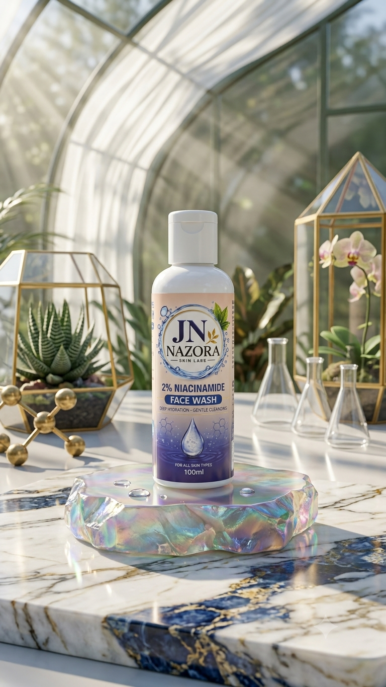 JN NAZORA 2% Niacinamide Face Wash